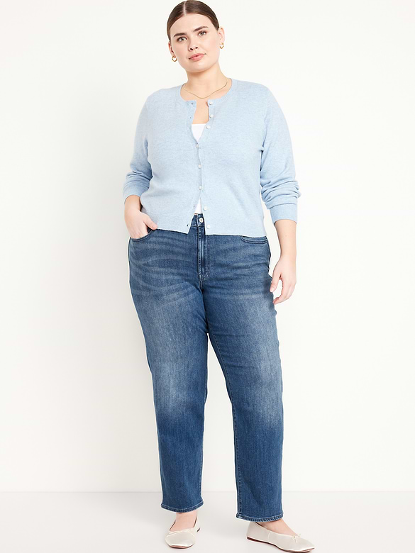High-Waisted Wow Loose Jeans