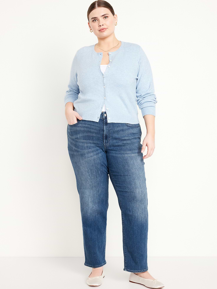 Image number 7 showing, High-Waisted Wow Loose Jeans