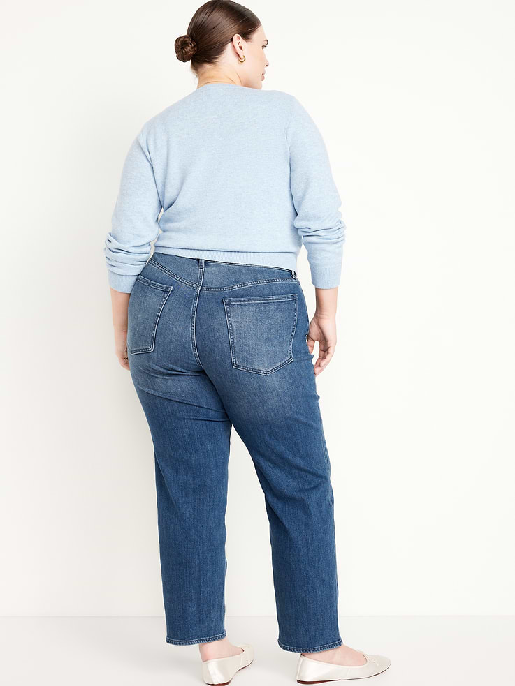 Image number 8 showing, High-Waisted Wow Loose Jeans