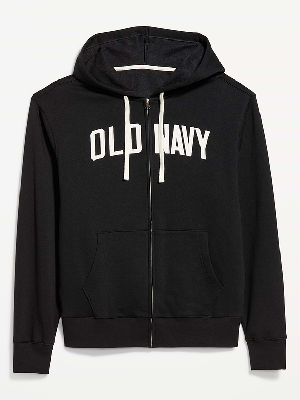 Loose Logo Zip Hoodie