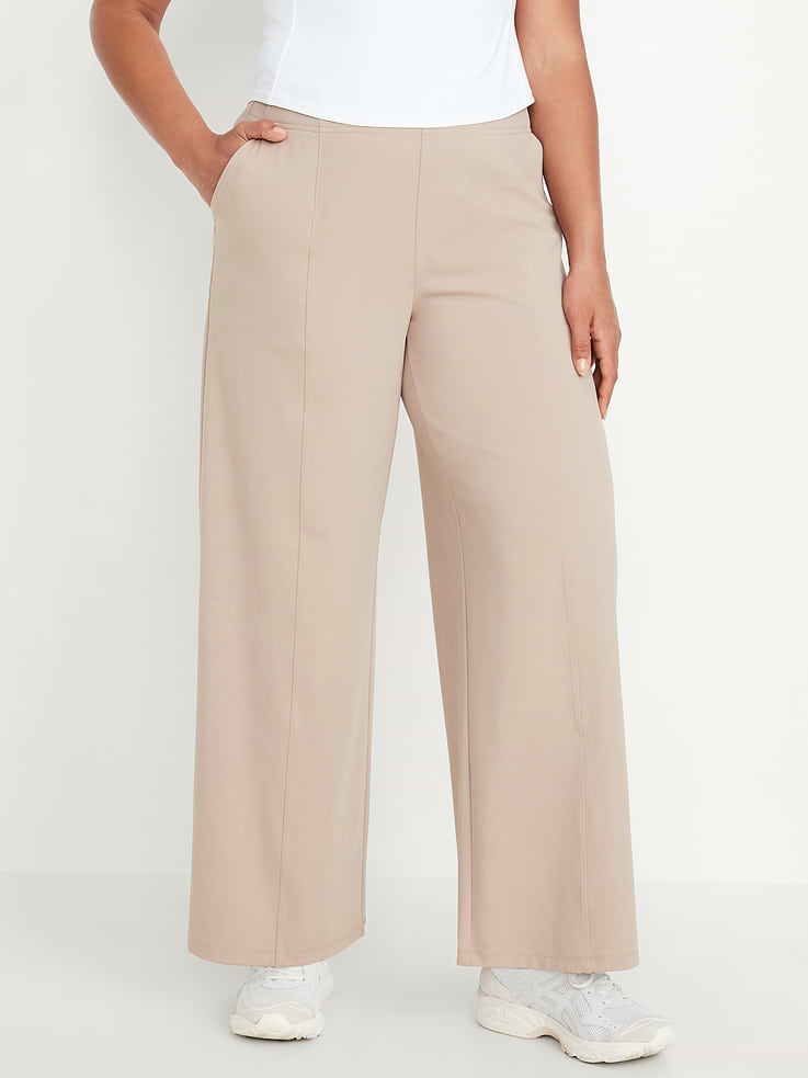Image 4 of 8, High-Waisted PowerSoft Trouser Pants