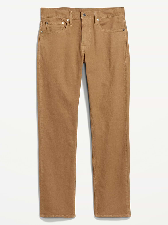 Straight Five-Pocket Built-In Flex Pants