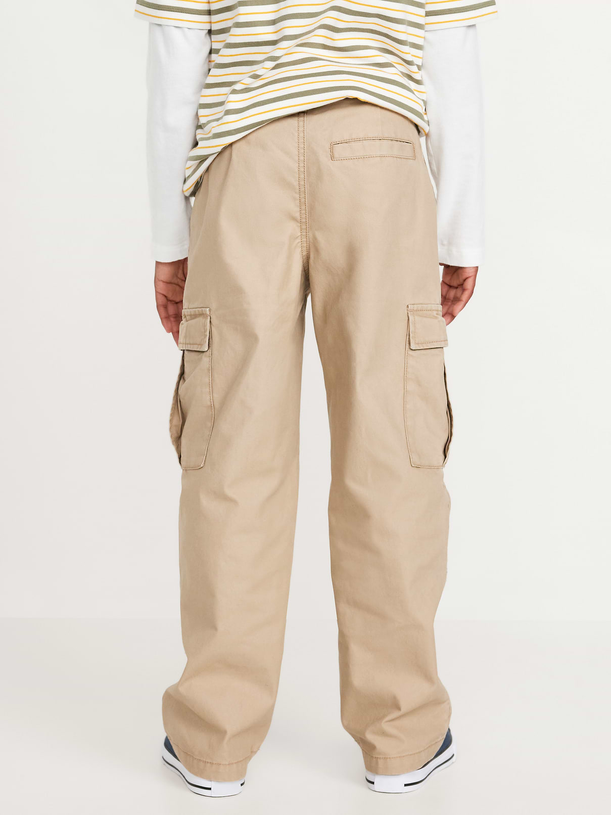 Image 2 de 5, Pantalon cargo coupe généreuse non extensible pour garçon