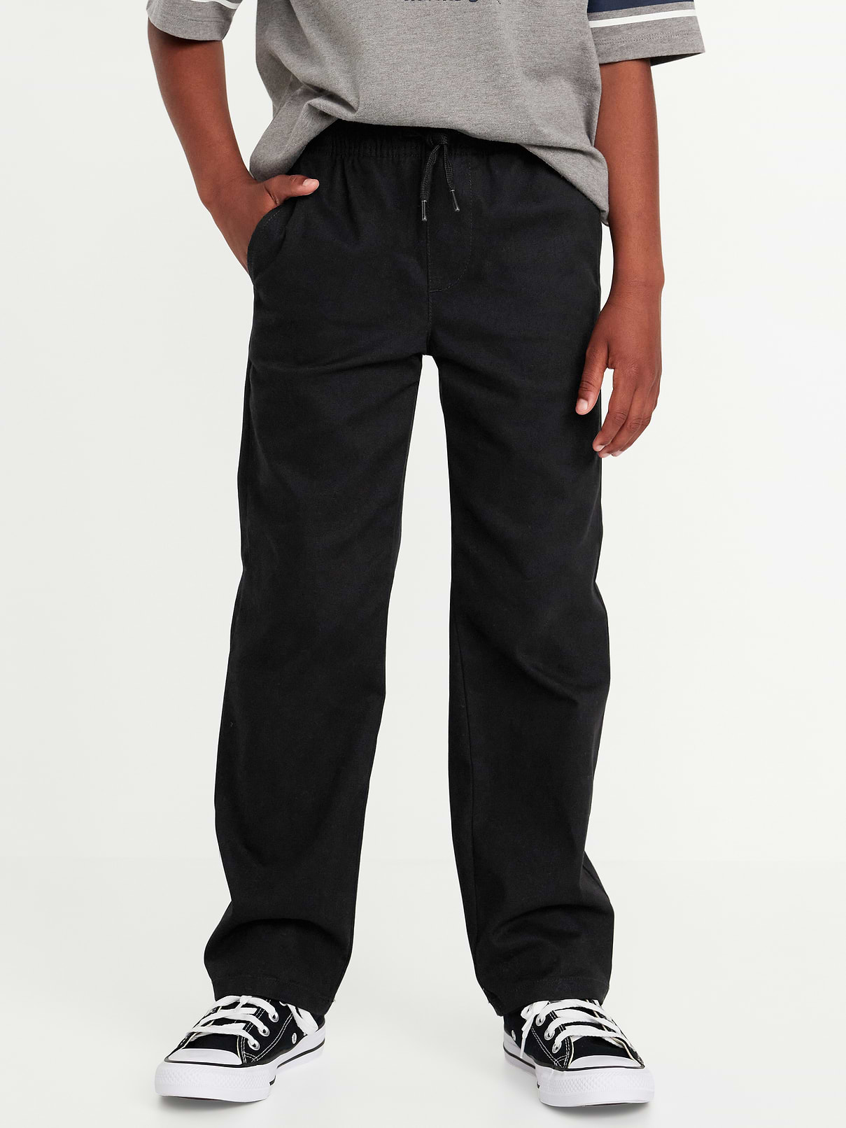 Image number 1 showing, WOW Straight Leg Pull On Pants for Boys