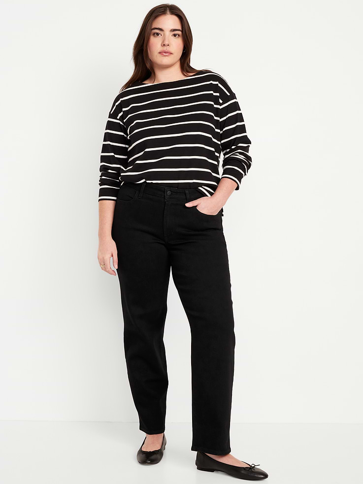 Image number 6 showing, High-Waisted Wow Loose Jeans