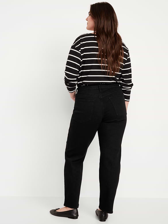 High-Waisted Wow Loose Jeans