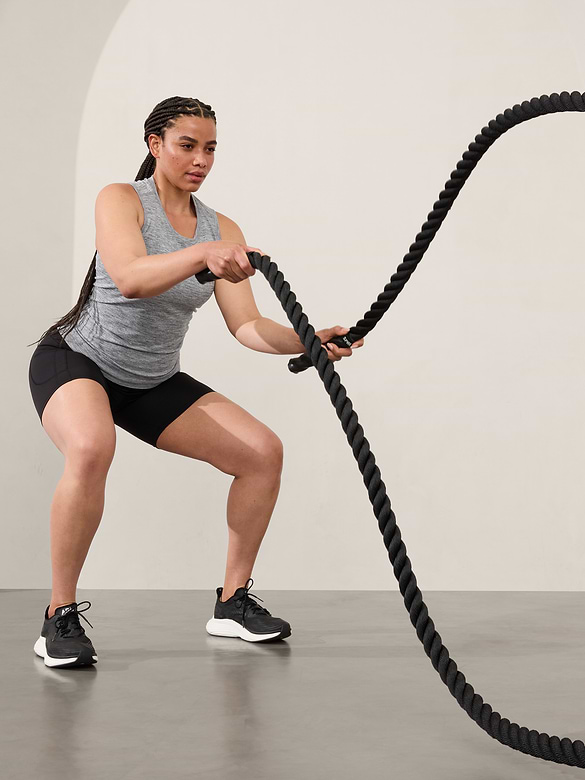 In Motion Seamless Heather Tank