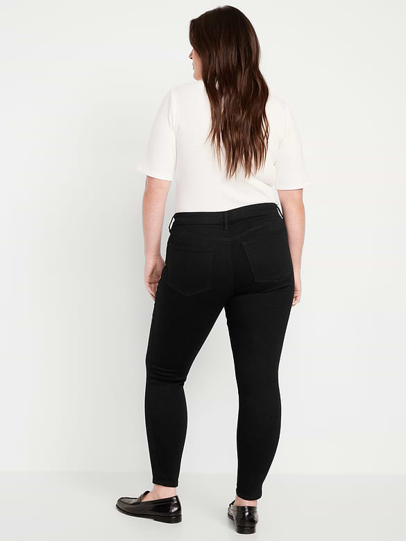 Mid-Rise Rockstar Super-Skinny Jeans