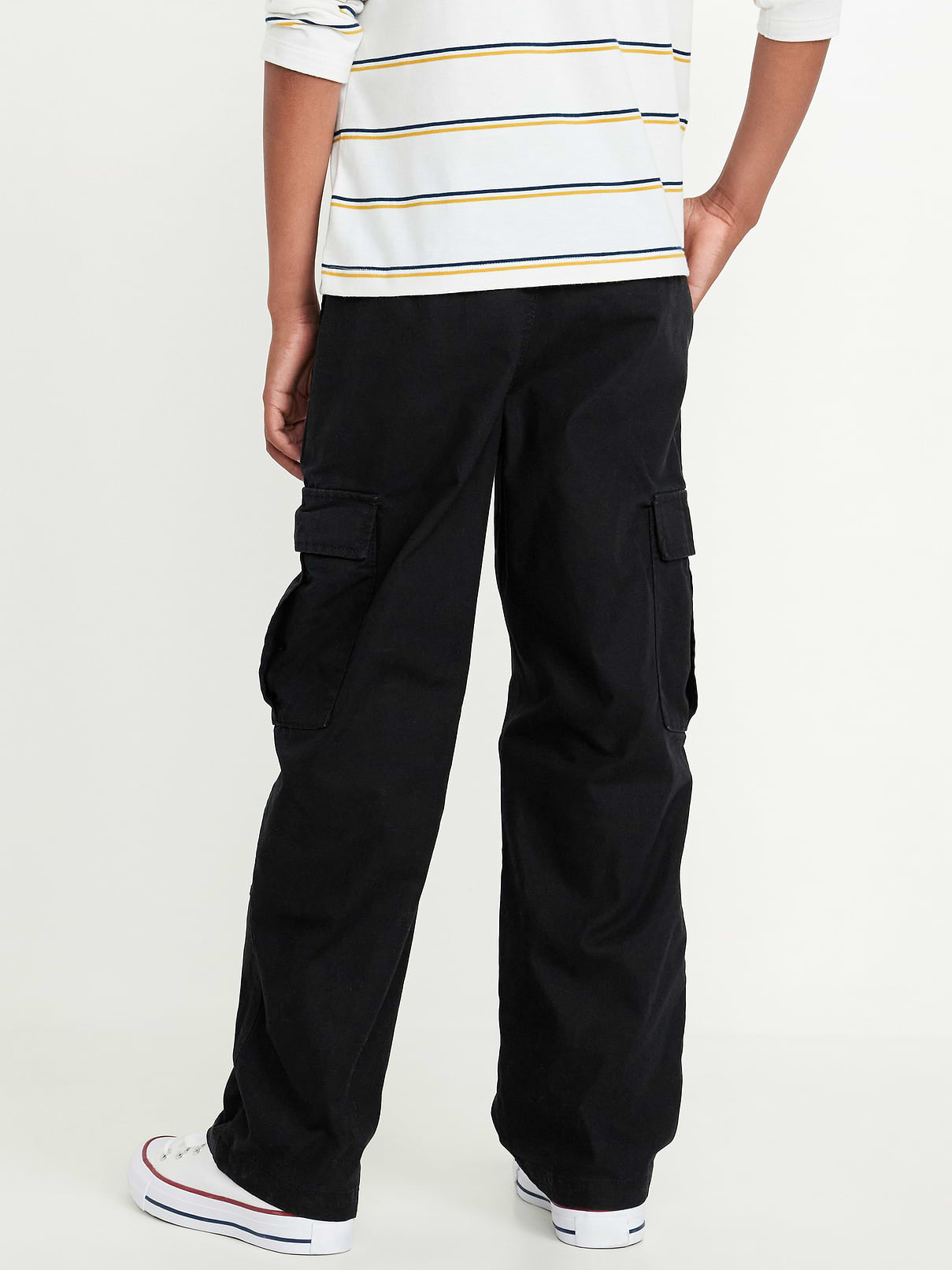 Image number 2 showing, Baggy Non-Stretch Cargo Pants for Boys
