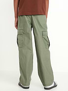 Image 2 of 5, Baggy Non-Stretch Cargo Pants for Boys