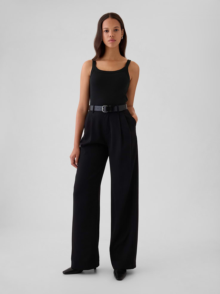 Image number 3 showing, Modern Rib Cropped Tank Top