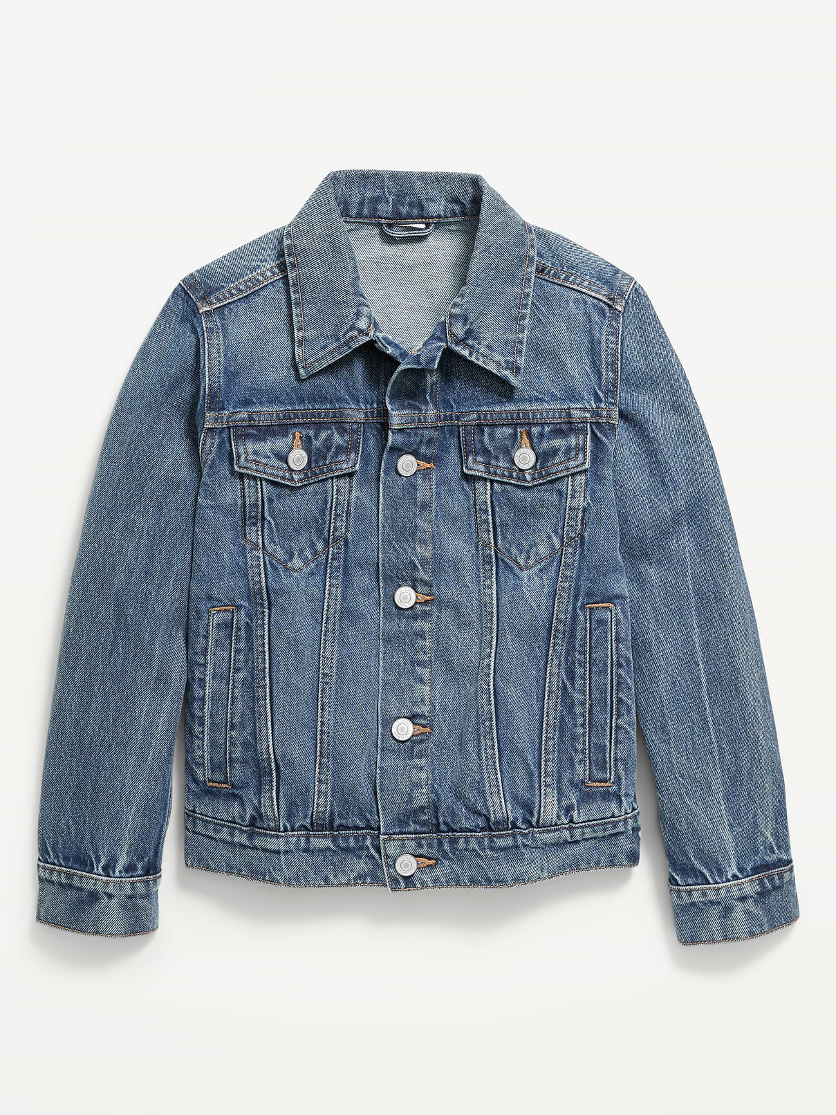 L'image numéro 2 présente Veste de camionneur en denim non extensible pour garçon