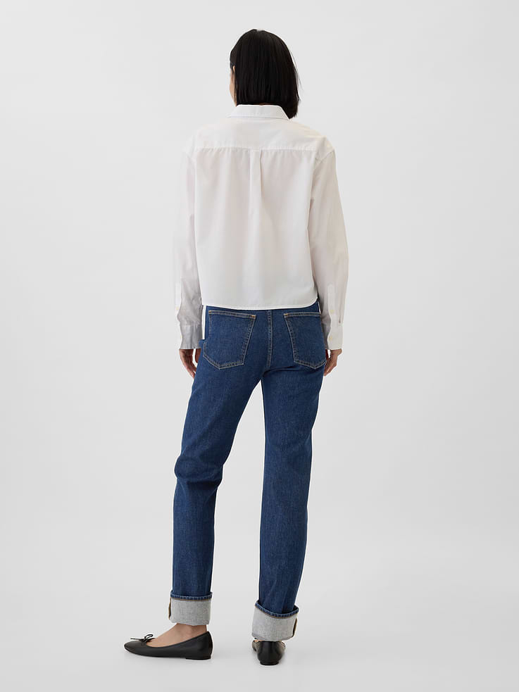 Image number 4 showing, High Rise '90s Slim Straight Jeans