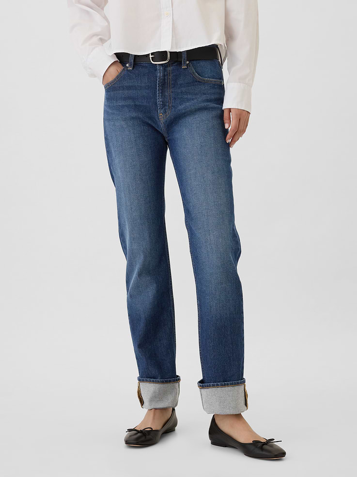 Image number 2 showing, High Rise '90s Slim Straight Jeans