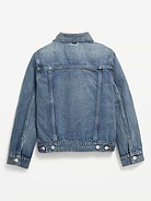 L'image numéro 3 présente Veste de camionneur en denim non extensible pour garçon