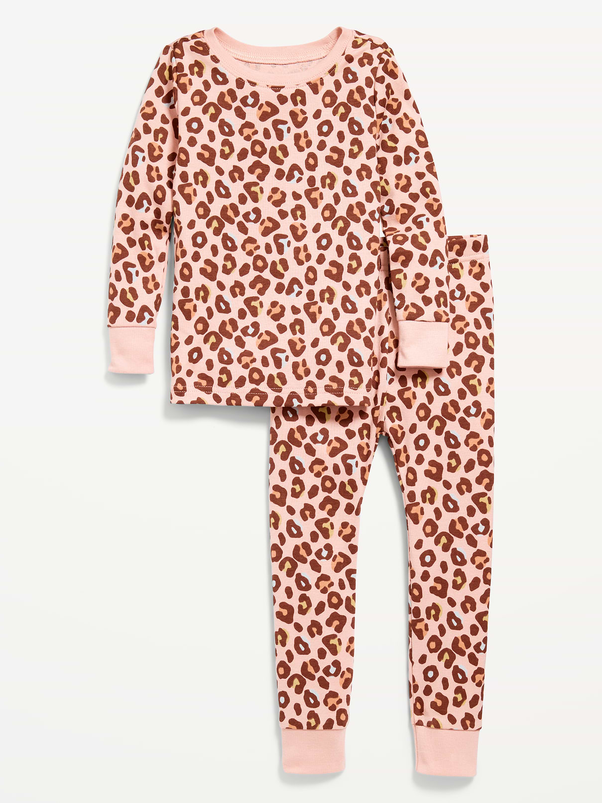 Image number 1 showing, Printed Snug-Fit Pajama Set for Toddler & Baby