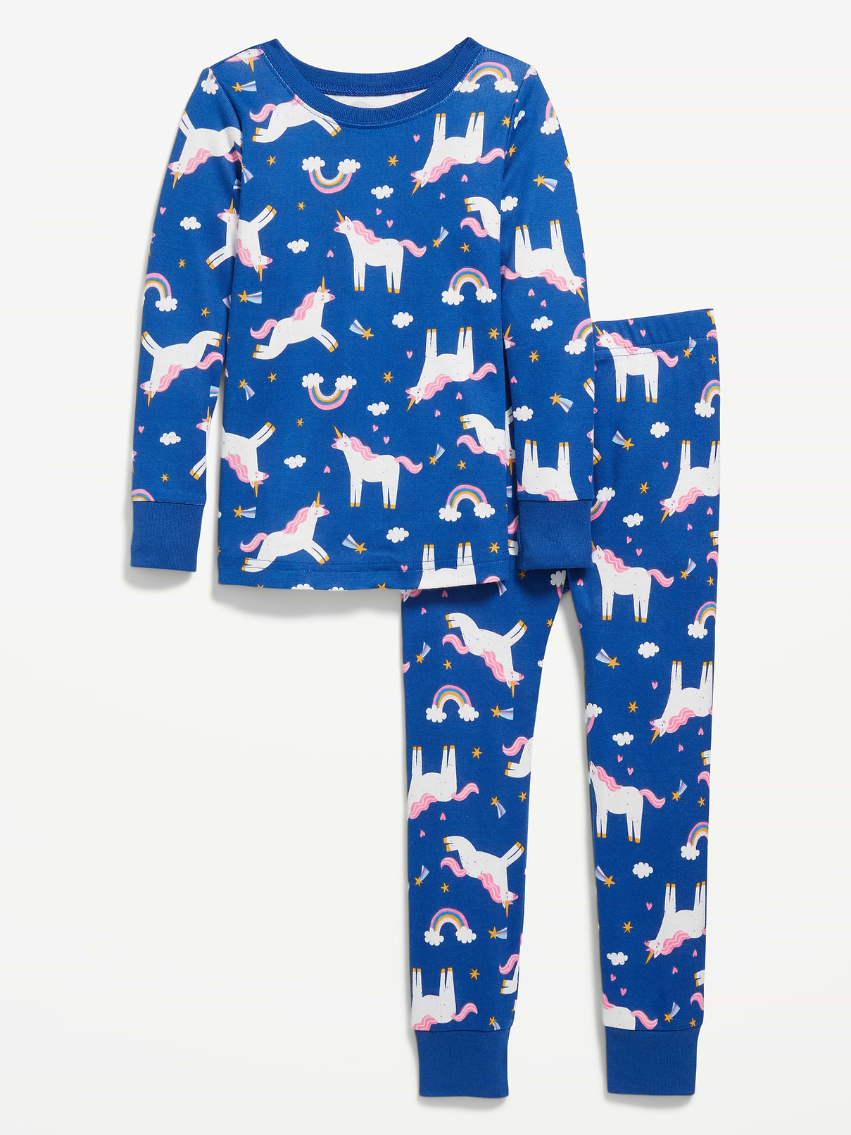 L'image numéro 1 présente Pyjama ajusté à motif pour tout-petit et bébé