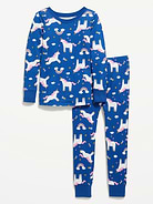 L'image numéro 1 présente Pyjama ajusté à motif pour tout-petit et bébé