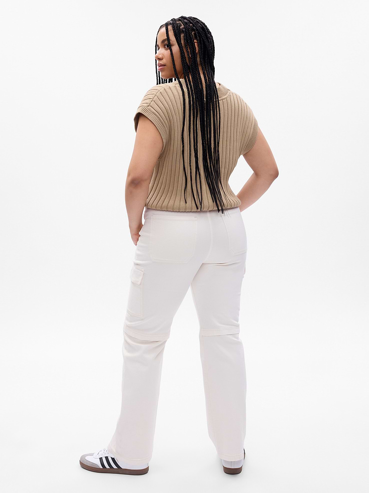 Image number 6 showing, Mid Rise '90s Loose Cargo Jeans