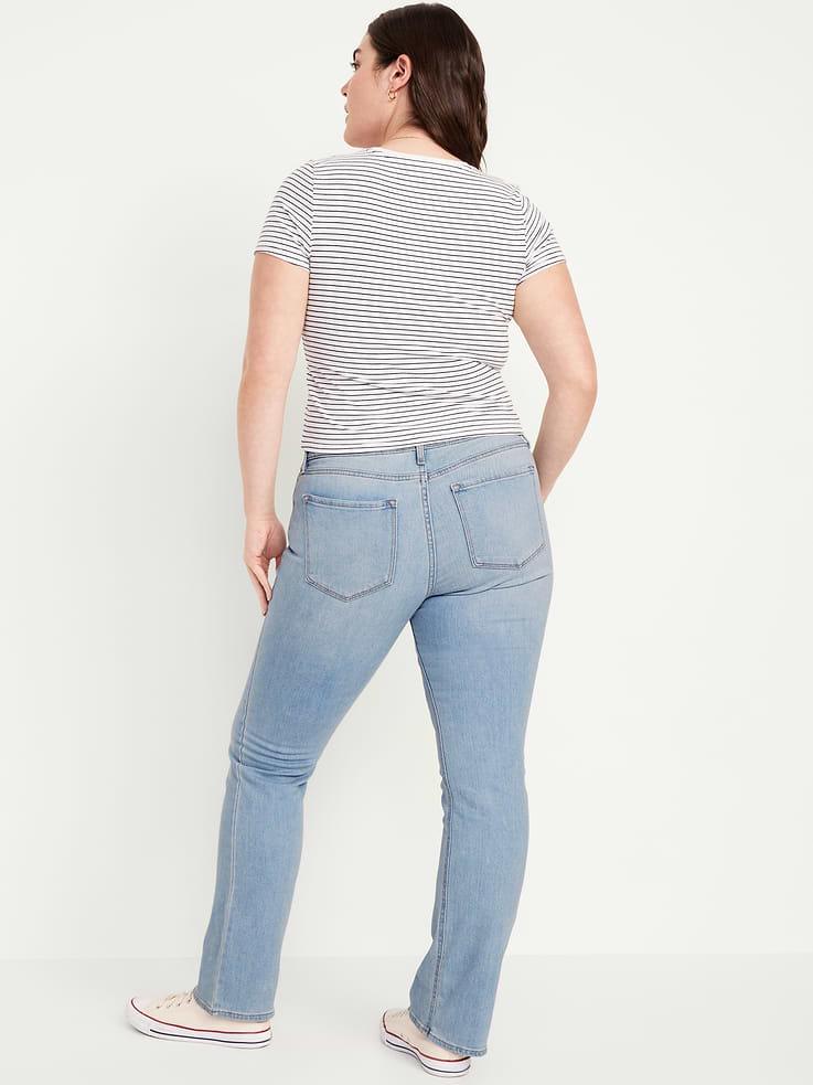Image number 6 showing, Mid-Rise Wow Boot-Cut Jeans
