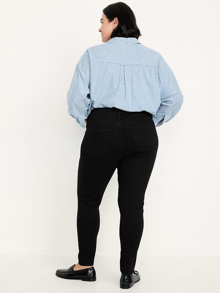 Image number 8 showing, High-Waisted Wow Super-Skinny Jeans
