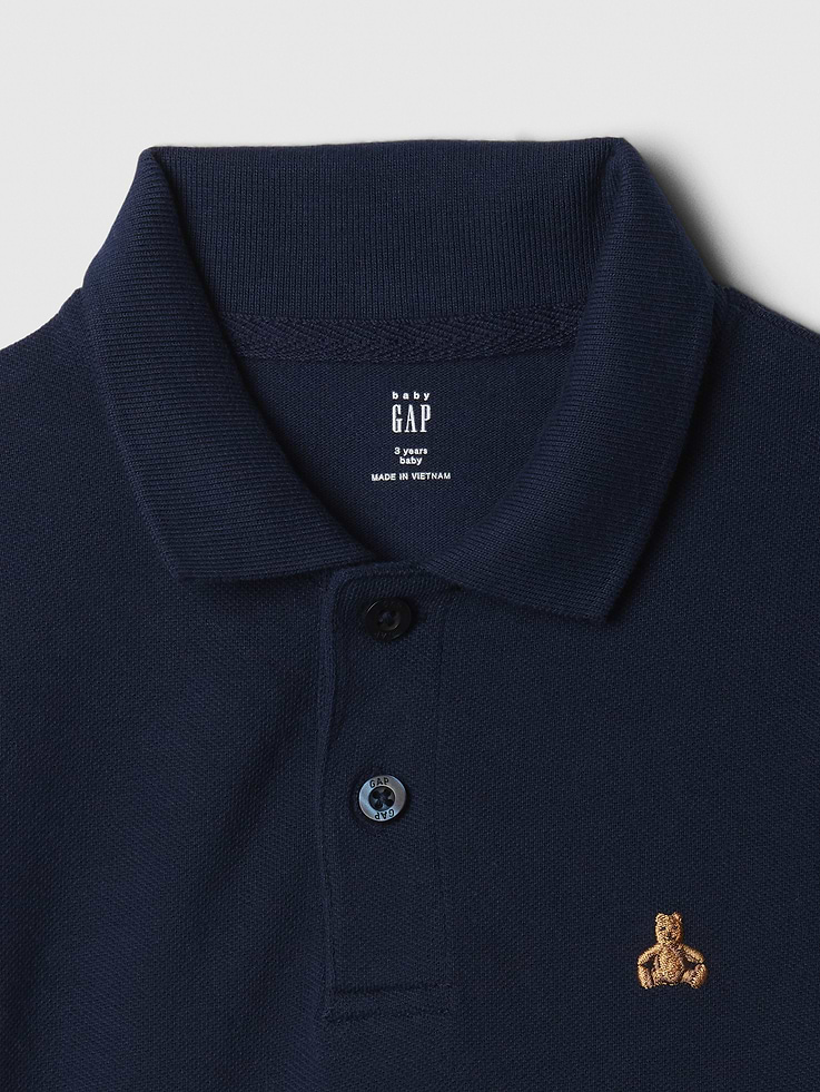 Image 3 of 3, babyGap Pique Polo Shirt