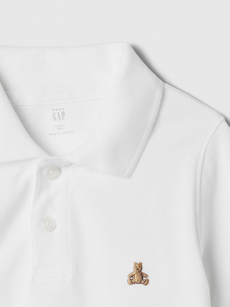 Image number 3 showing, babyGap Pique Polo Shirt