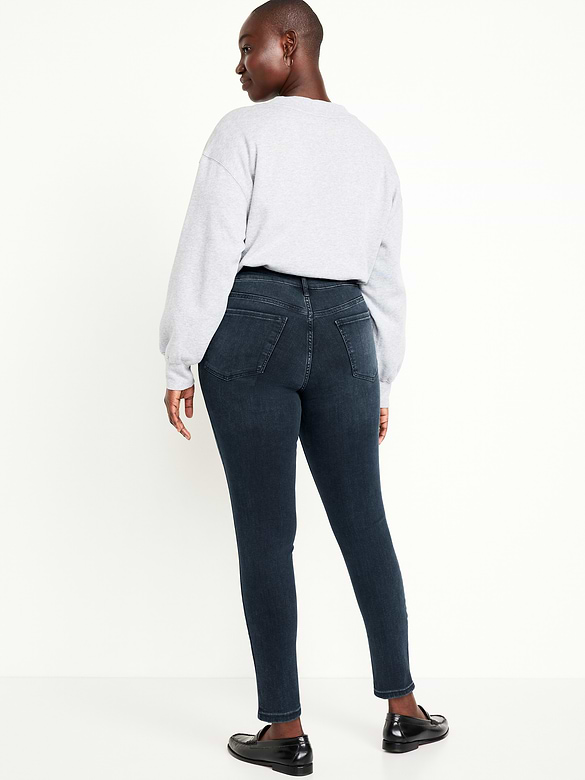 High-Waisted Rockstar Super-Skinny Jeans