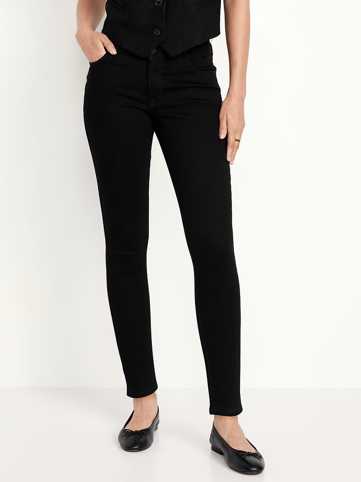 Image number 2 showing, Mid-Rise Rockstar Super-Skinny Jeans
