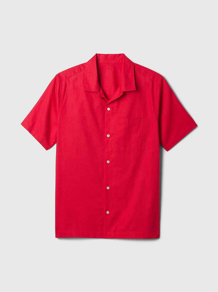 Image number 5 showing, Linen-Cotton Shirt
