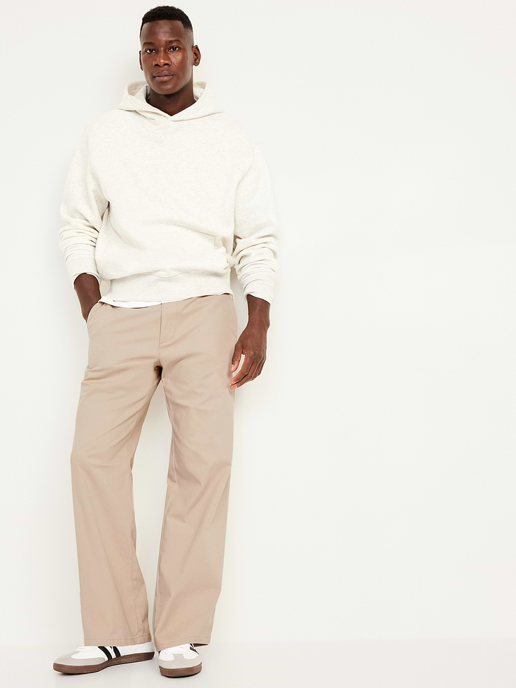 L'image numéro 3 présente Pantalon Chino Première nécessité à coupe généreuse et à extensibilité intégrée
