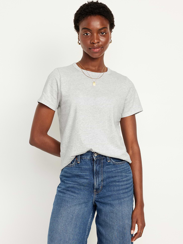 Image number 1 showing, EveryWear Crew-Neck T-Shirt