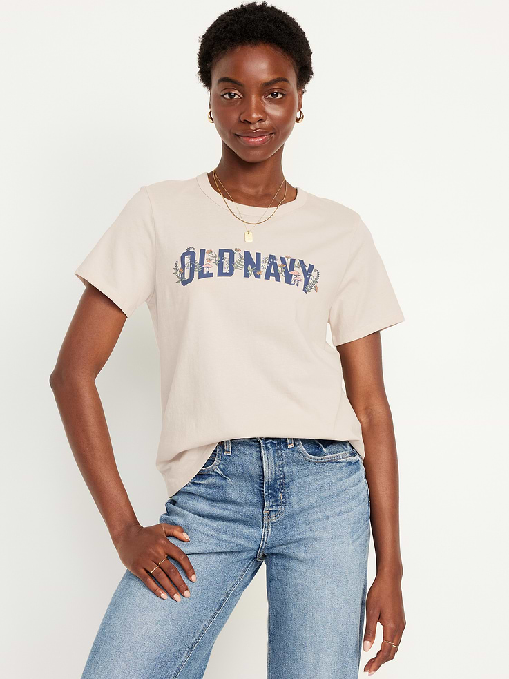 Image number 1 showing, EveryWear Logo-Graphic T-Shirt