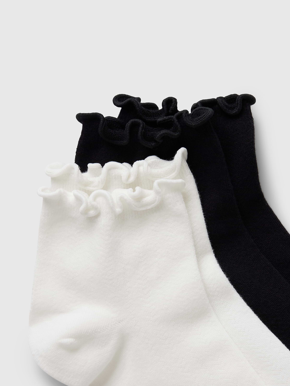 Image number 2 showing, Ruffle-Trim Ankle Socks (2-Pack)