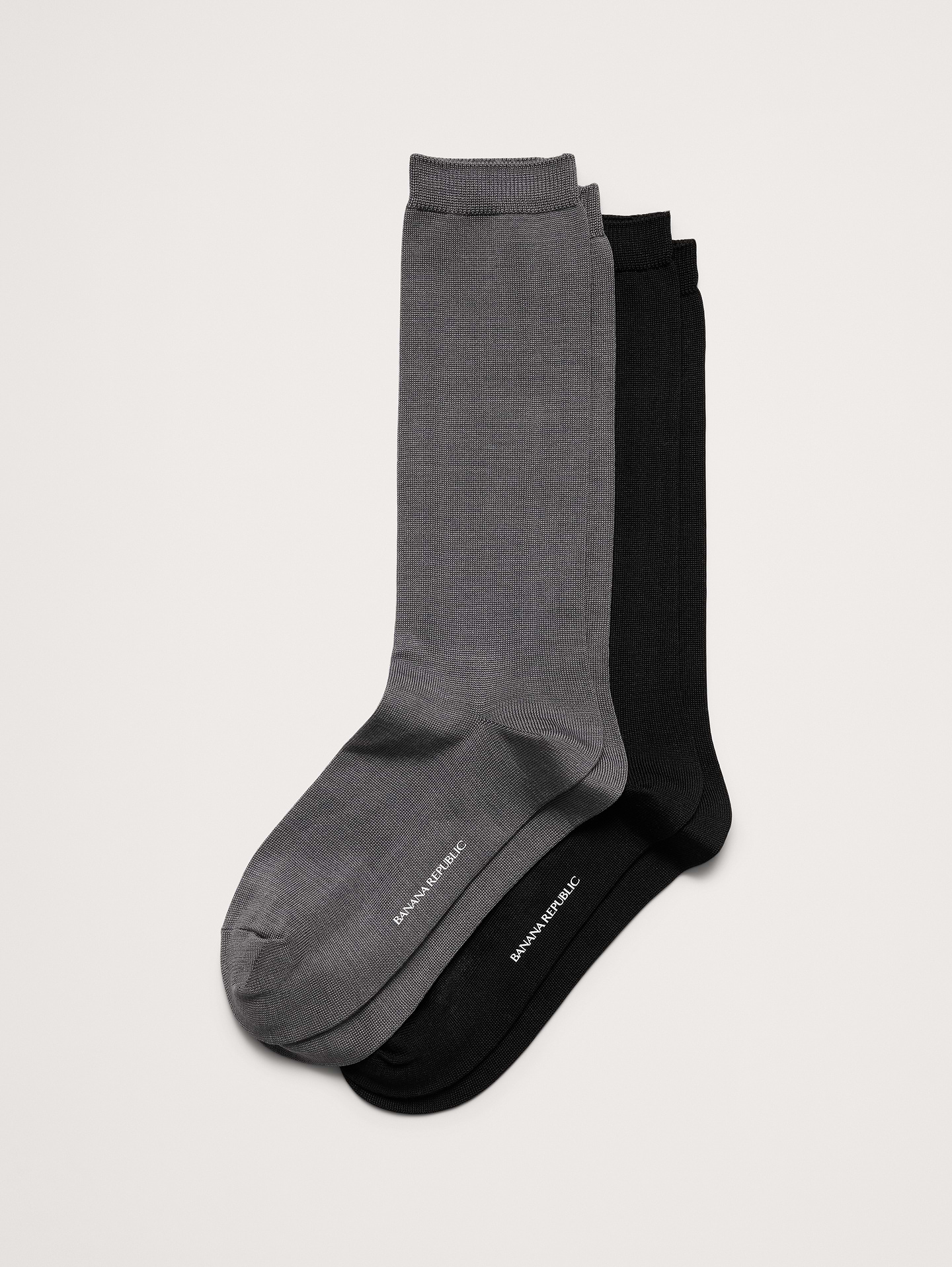 Image number 1 showing, Silk-Blend Trouser Sock 2-Pack