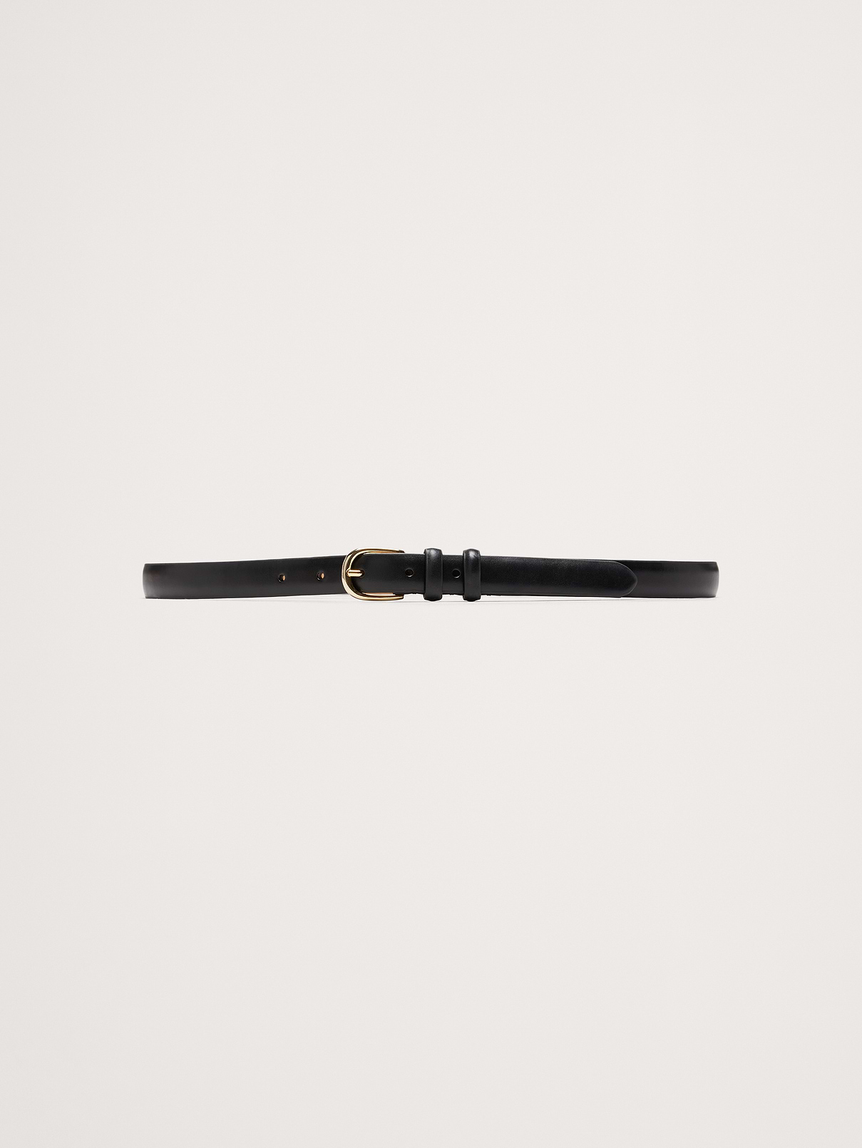 Slim Leather Belt