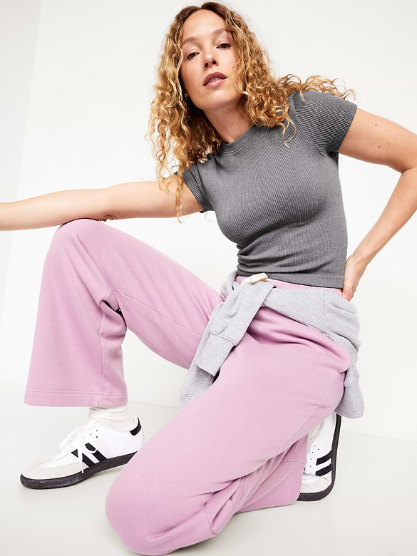Exhale Seamless Fitted Rib T-Shirt