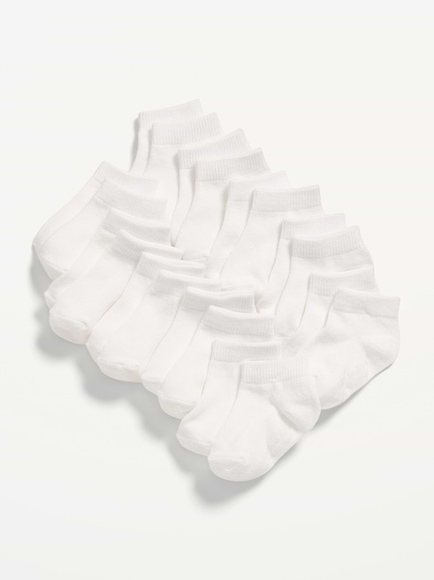 Unisex Unisex 10-Pack Ankle Socks for Toddler & Baby on clearance at Old Navy — 30% off