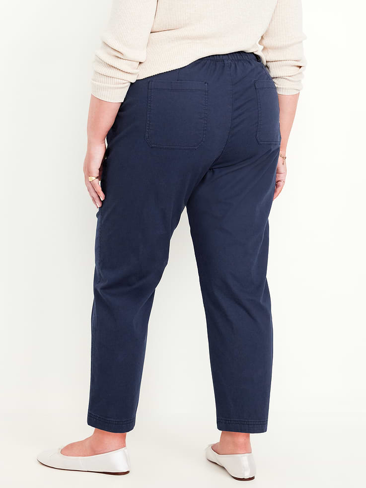 Image 9 de 9, Pantalon chino authentique à taille haute