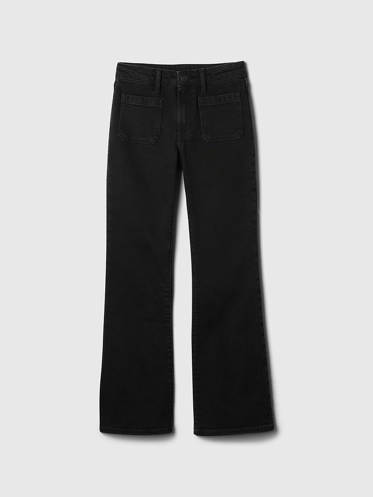 Image number 5 showing, Kids High Rise '70s Flare Jeans