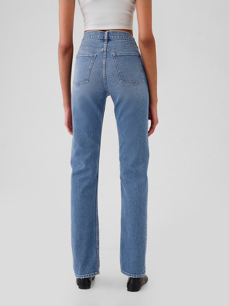 Image number 4 showing, High Rise '90s Slim Straight Jeans