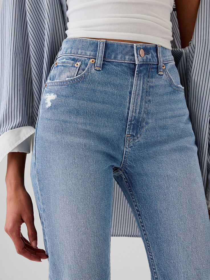 Image number 8 showing, High Rise '90s Slim Straight Jeans