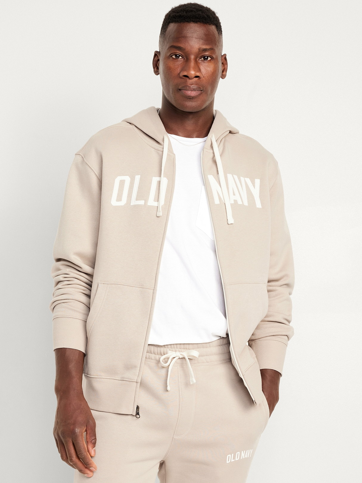 Loose Logo Zip Hoodie | Old Navy