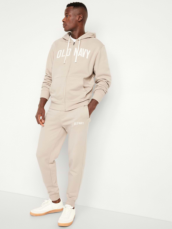 Loose Logo Zip Hoodie