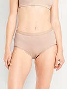 Image number 1 showing, High-Waisted Everyday Brief Cotton Underwear