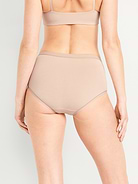 Image number 2 showing, High-Waisted Everyday Brief Cotton Underwear