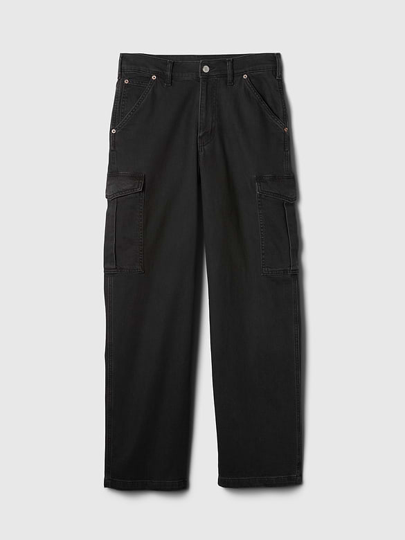 Mid Rise '90s Loose Cargo Jeans