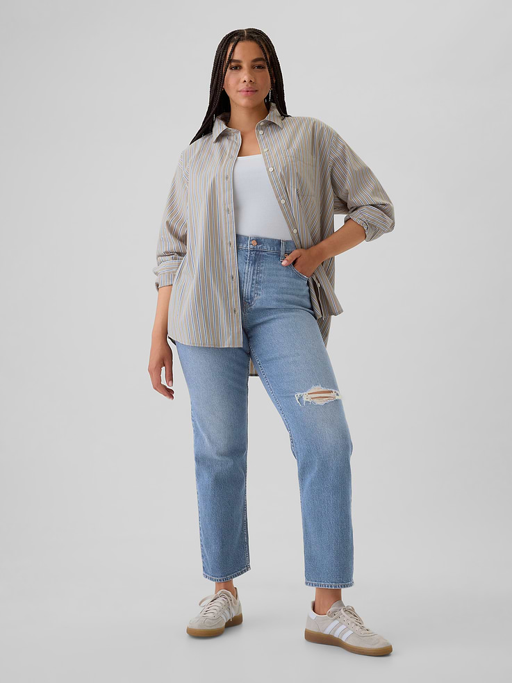 Image number 5 showing, High Rise '90s Slim Straight Jeans
