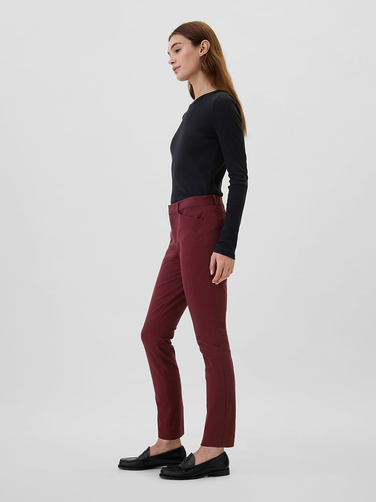 Image 3 of 7, Skinny Ankle Pants in Bi-Stretch
