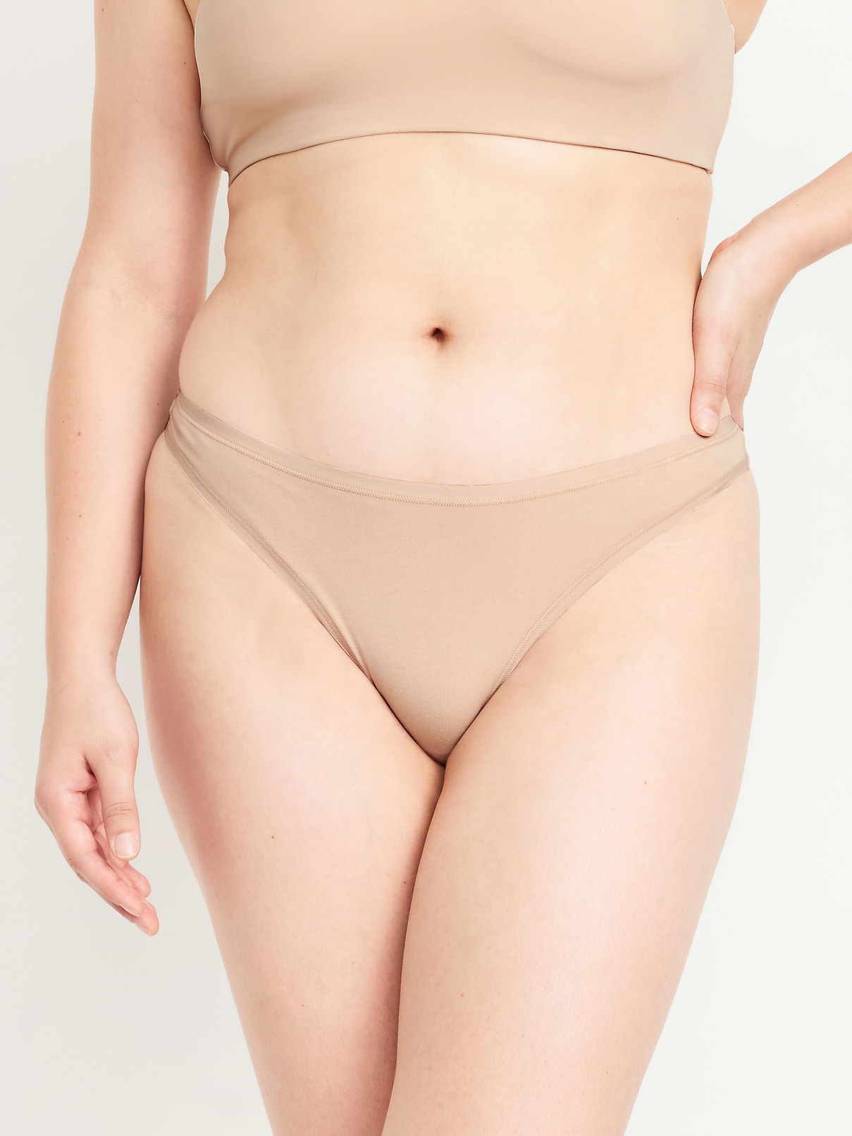 Image number 5 showing, Low-Rise Everyday Cotton Thong